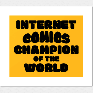 Internet Comics Champion of the World Posters and Art